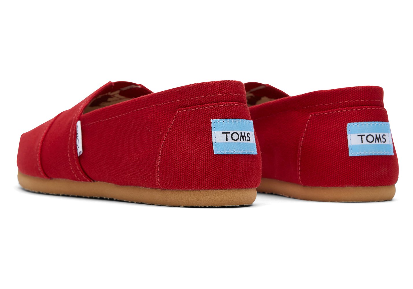 Toms Alpargata Canvas Espadrille Red - Womens - 30945-VPEI